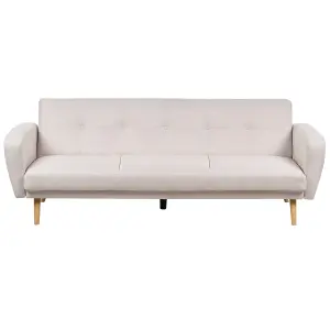 3 Seater Sofa FLORLI Light Beige