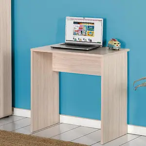 Light Oak Simple Laptop or Notebook Desk