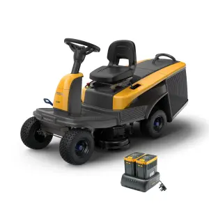 Stiga Swift 372E Battery-powered Ride-on lawnmower 48V