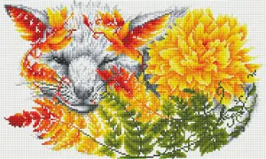 FERN FOX - Diamond Painting Kit: Fern Fox - Diamond Dotz