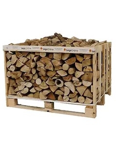 Classic Crate Kiln Dried Ash Firewood Logs 400kg