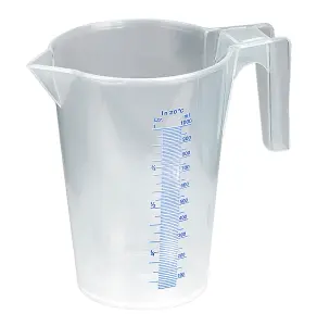 Sealey Measuring Jug Translucent 1L JT1000