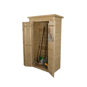 Forest Garden Tall 750L Shiplap Pent Garden storage 1780mm 1080mm