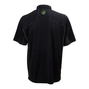 Apache Langley Black & grey Men's Polo shirt Medium