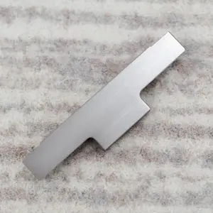 146mm Brushed Nickel Cabinet Profile Handle Cupboard Door Drawer Trim Pull