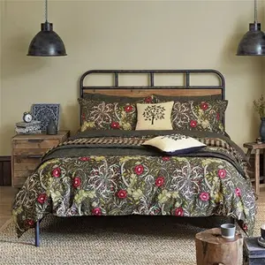 Morris & Co. Seaweed Cotton Bedding