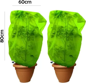 Medium Garden Plant Tree Green Fleece Covers - Density 30 GSM