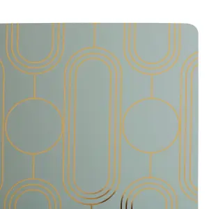 Maison by Premier Frosted Deco Set Of 4 Green Coasters