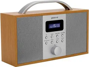 Groov-E Boston Wooden DAB & FM Radio With Bluetooth | Robert Dyas