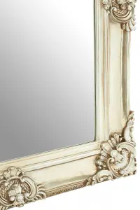 Interiors by Premier Marseille Champagne Bead And Reel Wall Mirror