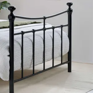 Birlea Emily Single Bed Frame In Black