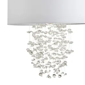 Arianna Satin Nickel Ceiling Pendant