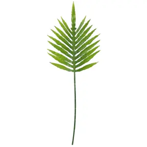 Leaf 80cm Ball Vase Artificial Tropical Palm Leaves