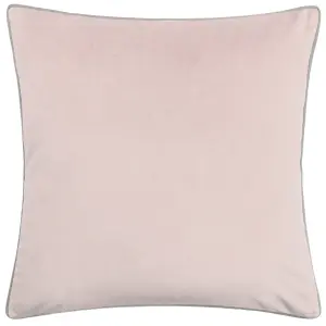 Paoletti Meridian Velvet Feather Rich Cushion