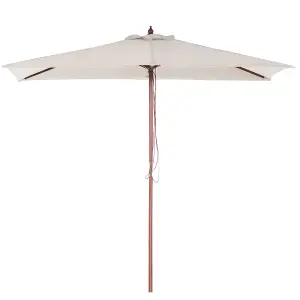 Garden Market Parasol 1.44 x 1.95 m Beige FLAMENCO