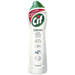 Cif Original Cream Cleaner multipurpose cleaner 500ml (White bottle) (Pack of 12)