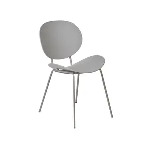 Lakra Dining Chair (Set of 2) Light Grey