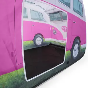 Volkswagen Pink Camper van Pop up 3-man Tent