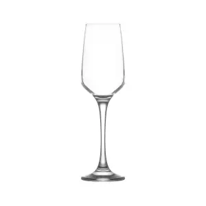 LAV - Lal Glass Champagne Flutes - 230ml - Pack of 6