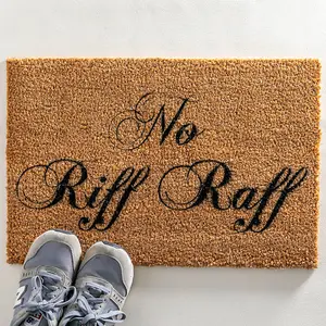 No Riff Raff Doormat - Regular 60x40cm