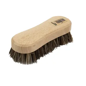 Hillbrush Stiff Laundry Brush Brown/Black (159mm)