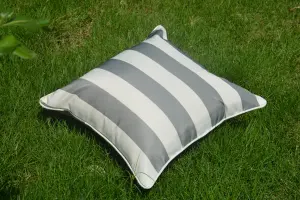 Abrihome Outdoor Waterproof Garden Cushion Covers for Outside Sofa Bedroom, 45x45cm (Set of 2)