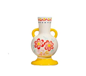 Folk         Floral         Small         Vase