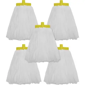 5 PACK Replacement Kentucky Mop Heads for ys03012 Aluminium Mop Handle