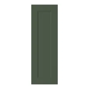 GoodHome Artemisia Matt dark green Shaker Tall wall Cabinet door (W)300mm (H)895mm (T)18mm