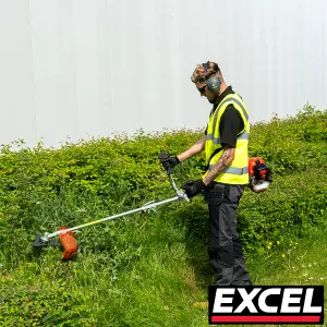 Excel 52cc Petrol Grass Trimmer & Brush Cutter 2 in1 Multi Garden Tool