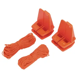 Draper Brick Line and Block Set, 18m, Orange (4 Piece) 54232