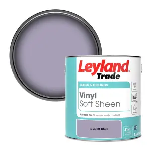 Leyland Trade Vinyl Soft Sheen Walls & Ceilings Emulsion Paint (S 3020-R50B) - 2.5L