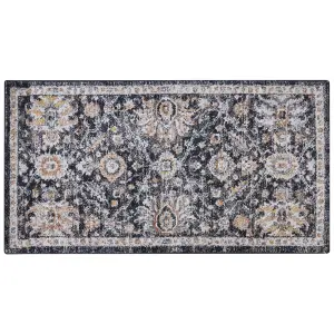 Area Rug 80 x 150 cm Blue and Beige MALISHKA