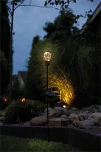 Luxform Solar Metal Wire Stake Led Light Pentagon