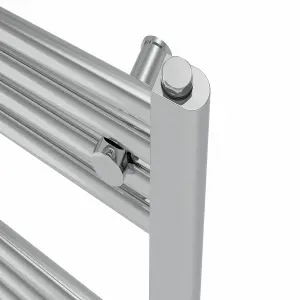 Rinse Bathrooms 800W Electric Heated Warming Towel Rail Bathroom Radiator Chrome - 1600x600mm