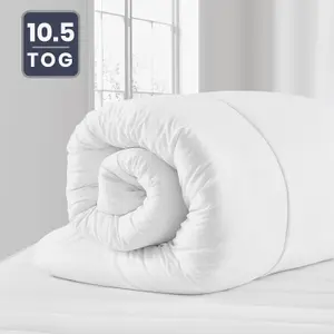 Hotel Quality Microfiber Duvet Quilt Tog 10.5 Single Double King & Super King Size Duvets & Comforters