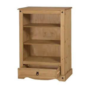 Mercers Furniture Corona 1 Drawer Bookcase