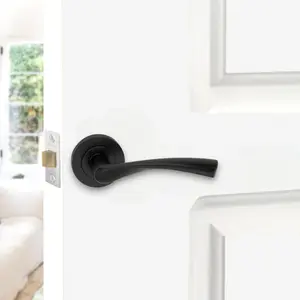 Mercury Lever Door Handle Black