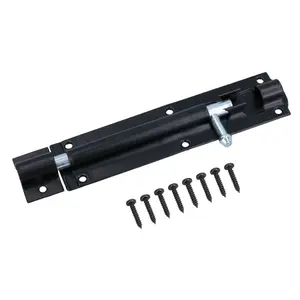 150mm) Tower Bolt Shoot Bolt Sliding Latch Catch Shed Gate Garage Door