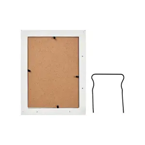 White Single Picture frame (H)16.4cm x (W)21.4cm