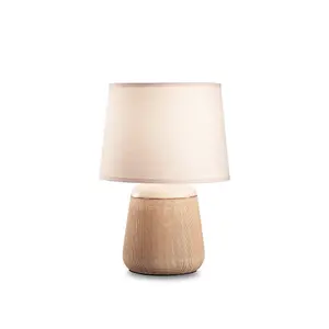 Luminosa Kali'-2 Indoor Table Lamp 1 Light White with Shade, E14