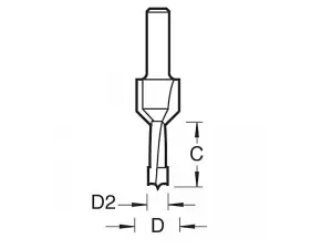 Trend 62/10 x 1/4 TCT Drill / Countersink / Counterbore