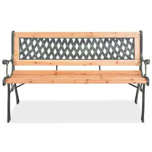 Berkfield Garden Bench 122 cm Wood