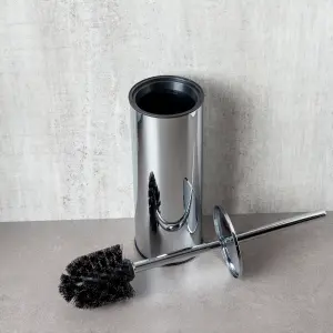 Ronda Round Chrome Toilet Brush & Holder