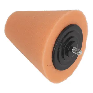 Sealey Buffing & Polishing Foam Cone Orange/Firm PTCCHC85O