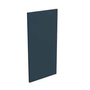 Kitchen Kit Wall End Panel 800mm J-Pull - Ultra Matt Indigo Blue