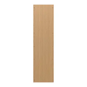 GoodHome Caraway Matt brown oak effect Tall Back panel (H)2310mm (W)600mm