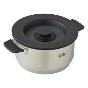 Kuhn Rikon Smart & Compact Space-Saving Stackable Induction Safe Casserole Pot, 16cm/1.5L