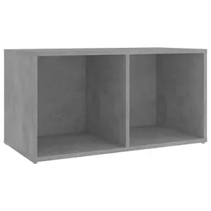 Berkfield TV Cabinets 2 pcs Concrete Grey 72x35x36.5 cm Engineered Wood