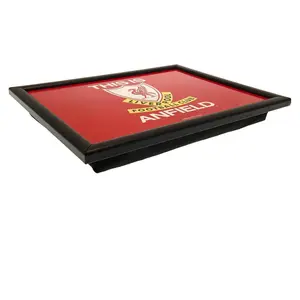 Liverpool FC This Is Anfield Cushioned Lap Tray Red/Black/White (One Size)